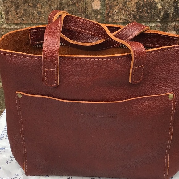 Portland Leather Handbags - Portland Leather Goods MINI CROSSBODY TOTE